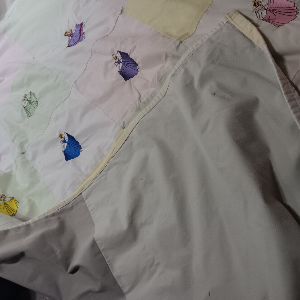 Disney Pink and Blue Quilts for a Magical Bedroom
